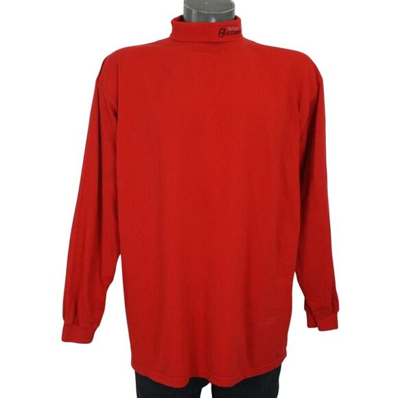 CSA Other - Vintage 90s Tampa Bay Buccaneers Mock Neck Shirt XL Red NFL Embroidered CSA